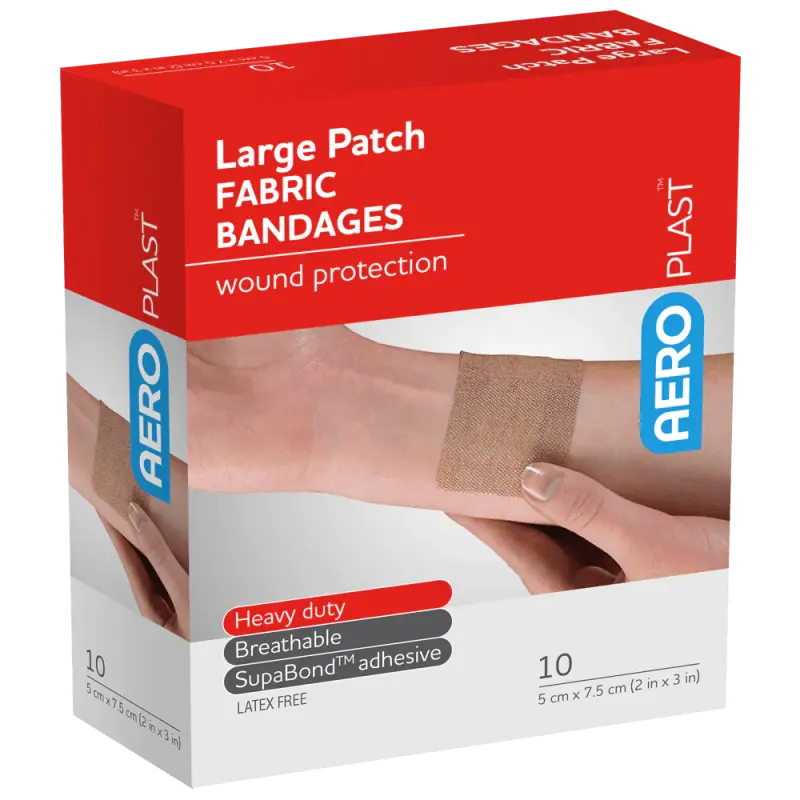 Adhesive Dressings Large 7.5 x 5cm Box/10